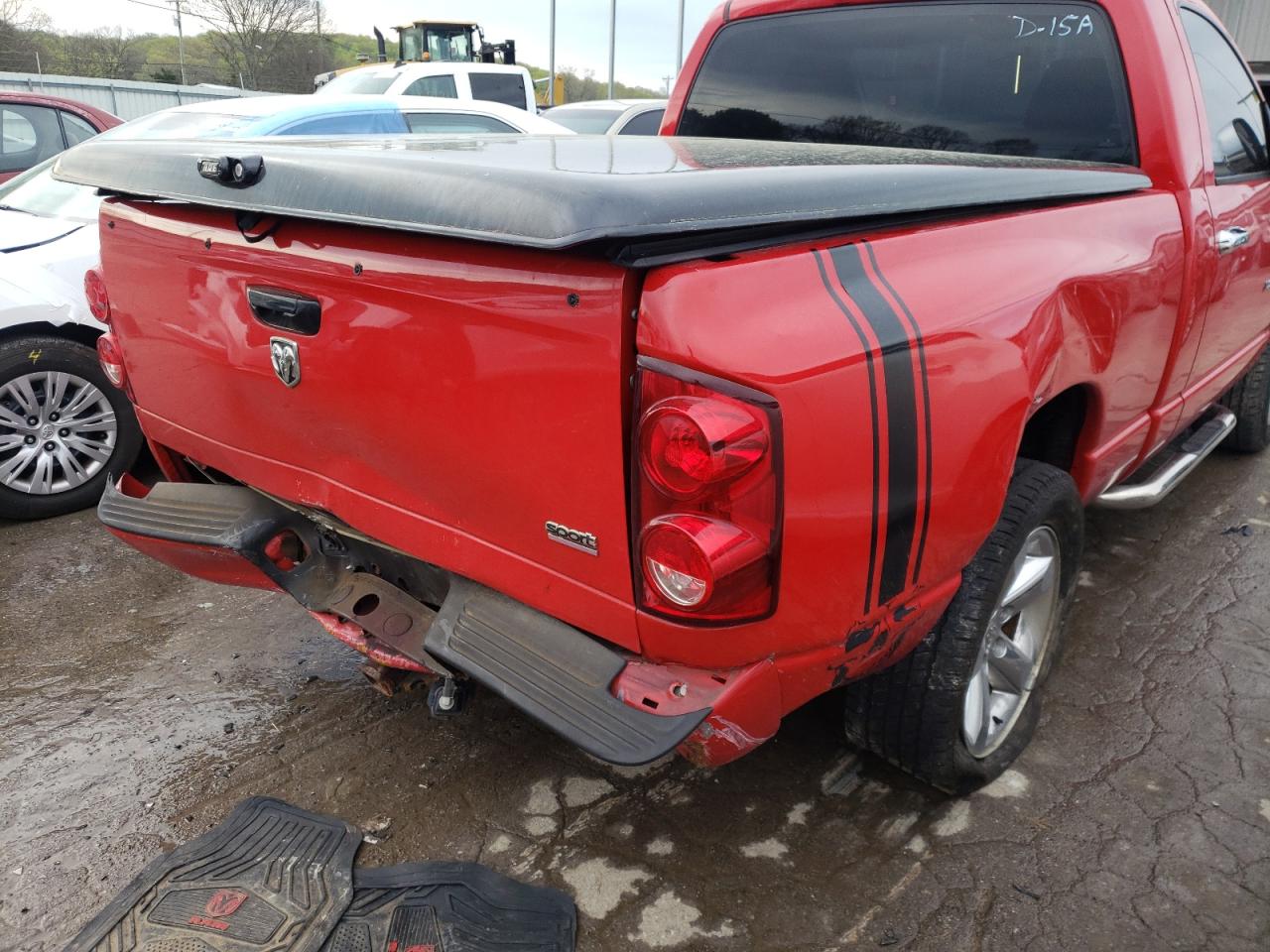 Photo 9 from auction – 2007 DODGE RAM 1500 S with VIN 1D7HA16287J629529
