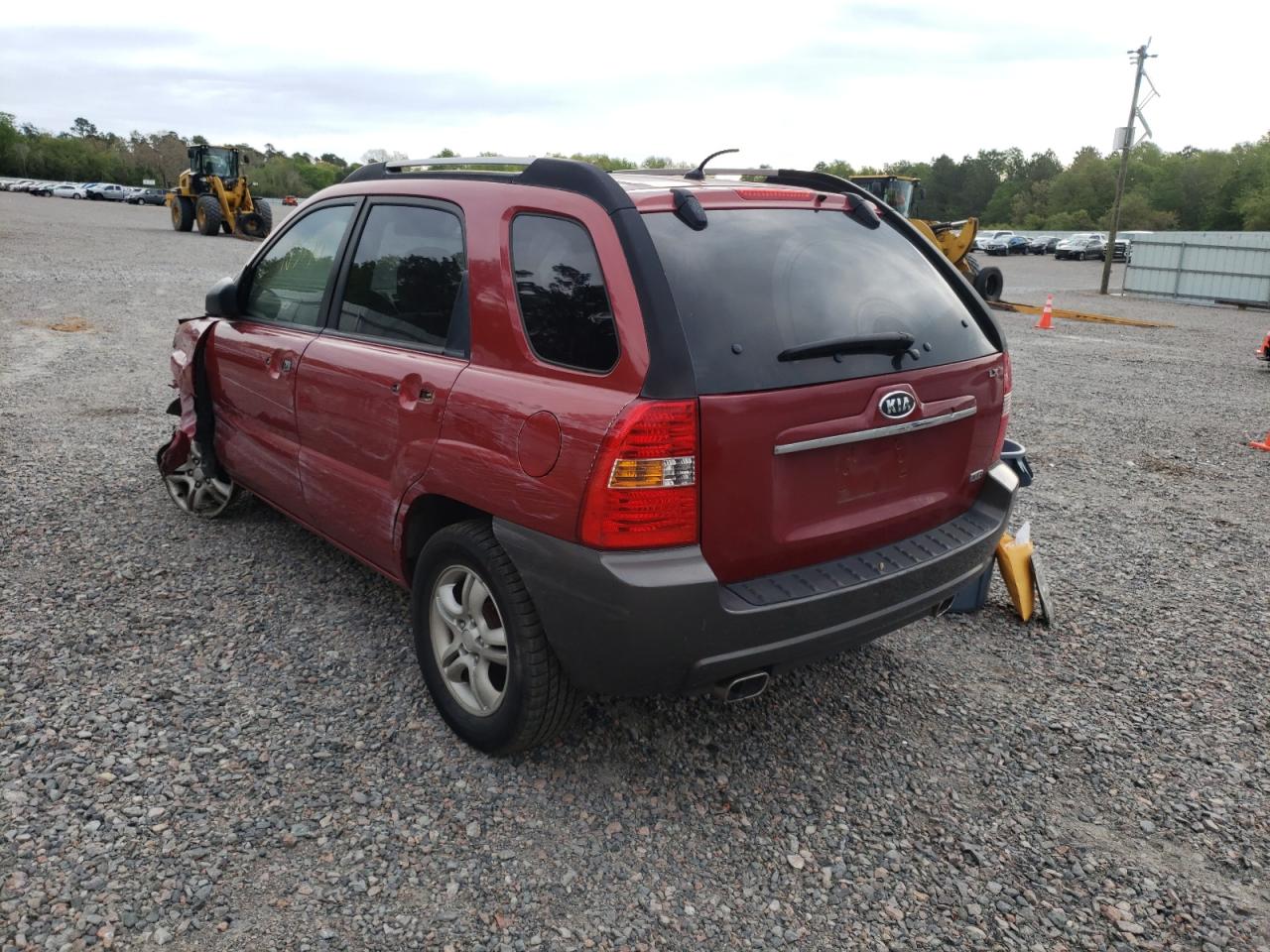 Photo 3 from auction – 2007 KIA SPORTAGE E with VIN KNDJF723377418282