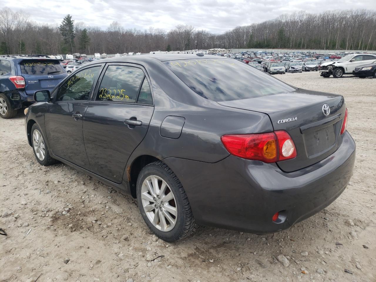 Photo 3 from auction – 2009 TOYOTA COROLLA BA with VIN JTDBL40E899062399