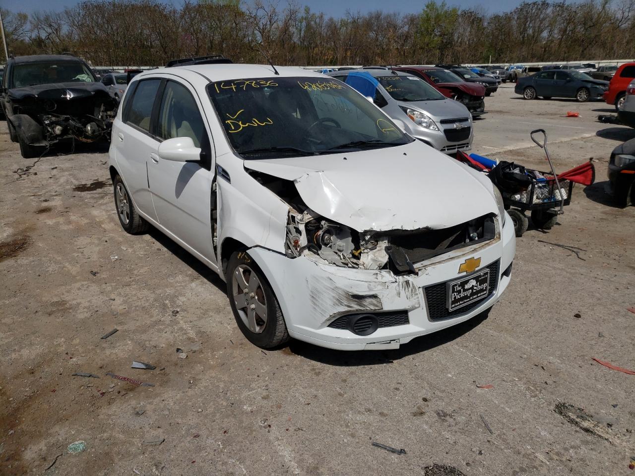 Photo 9 from auction – 2011 CHEVROLET AVEO LS with VIN KL1TD6DE6BB147836