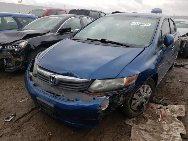 Photo 2 from auction – 2012 HONDA CIVIC LX with VIN 19XFB2F51CE028274