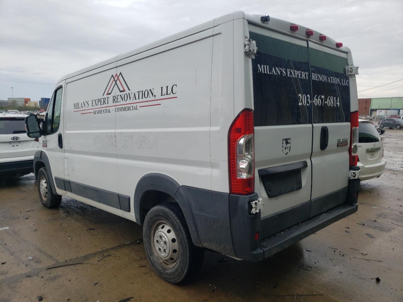 Photo 3 from auction – 2015 RAM PROMASTER with VIN 3C6TRVAGXFE514747