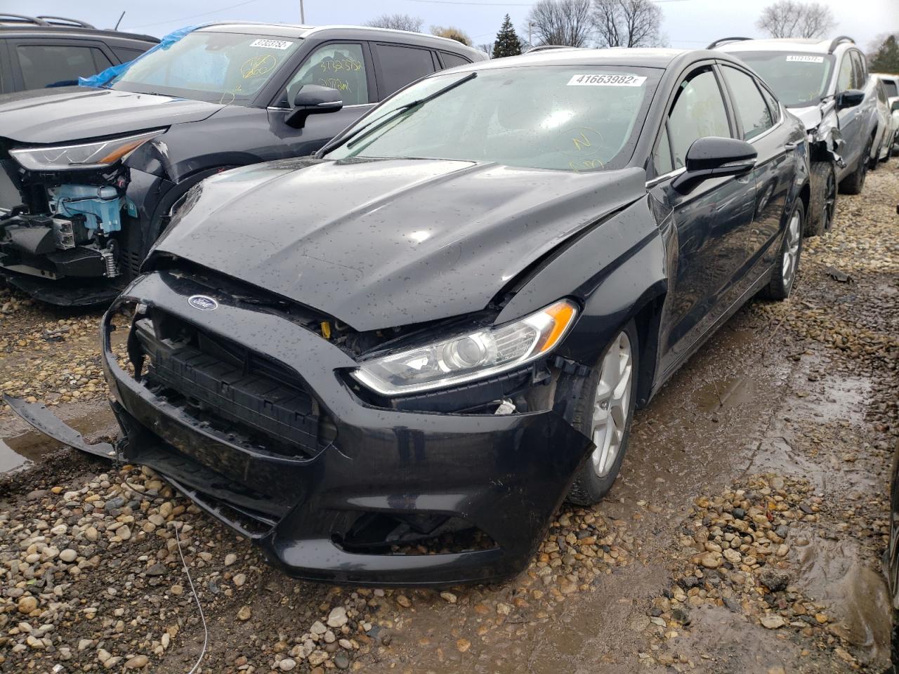Photo 2 from auction – 2014 FORD FUSION SE with VIN 1FA6P0H75E5398782