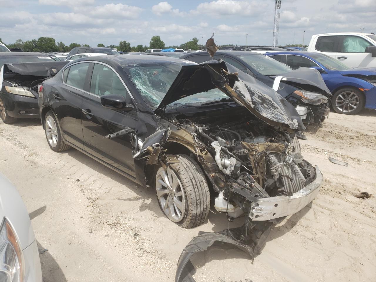 ACURA ILX BASE W 2017 with VIN 19UDE2F33HA006608 - Photo from auction
