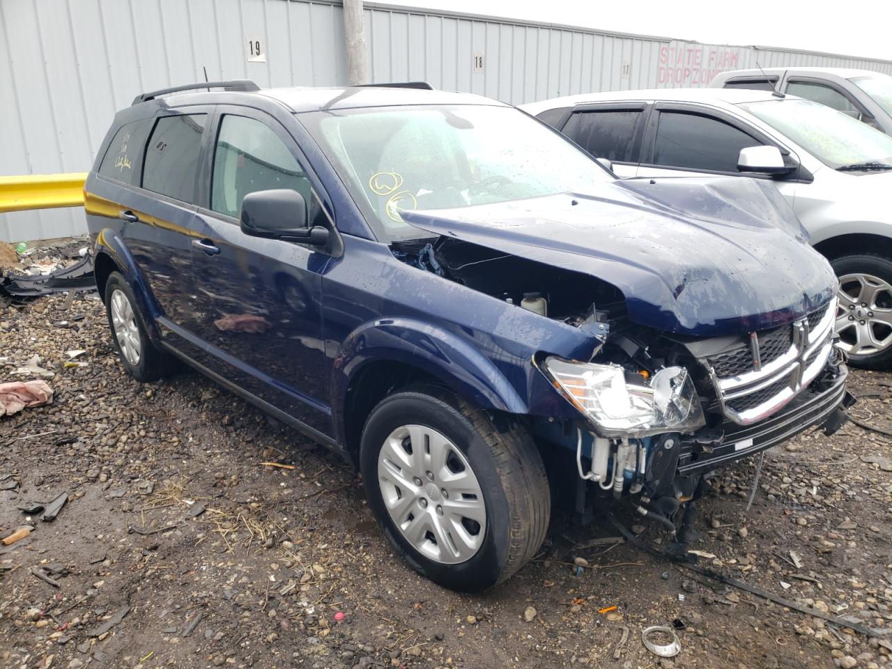 Photo 1 from auction – 2018 DODGE JOURNEY SE with VIN 3C4PDCAB2JT518443