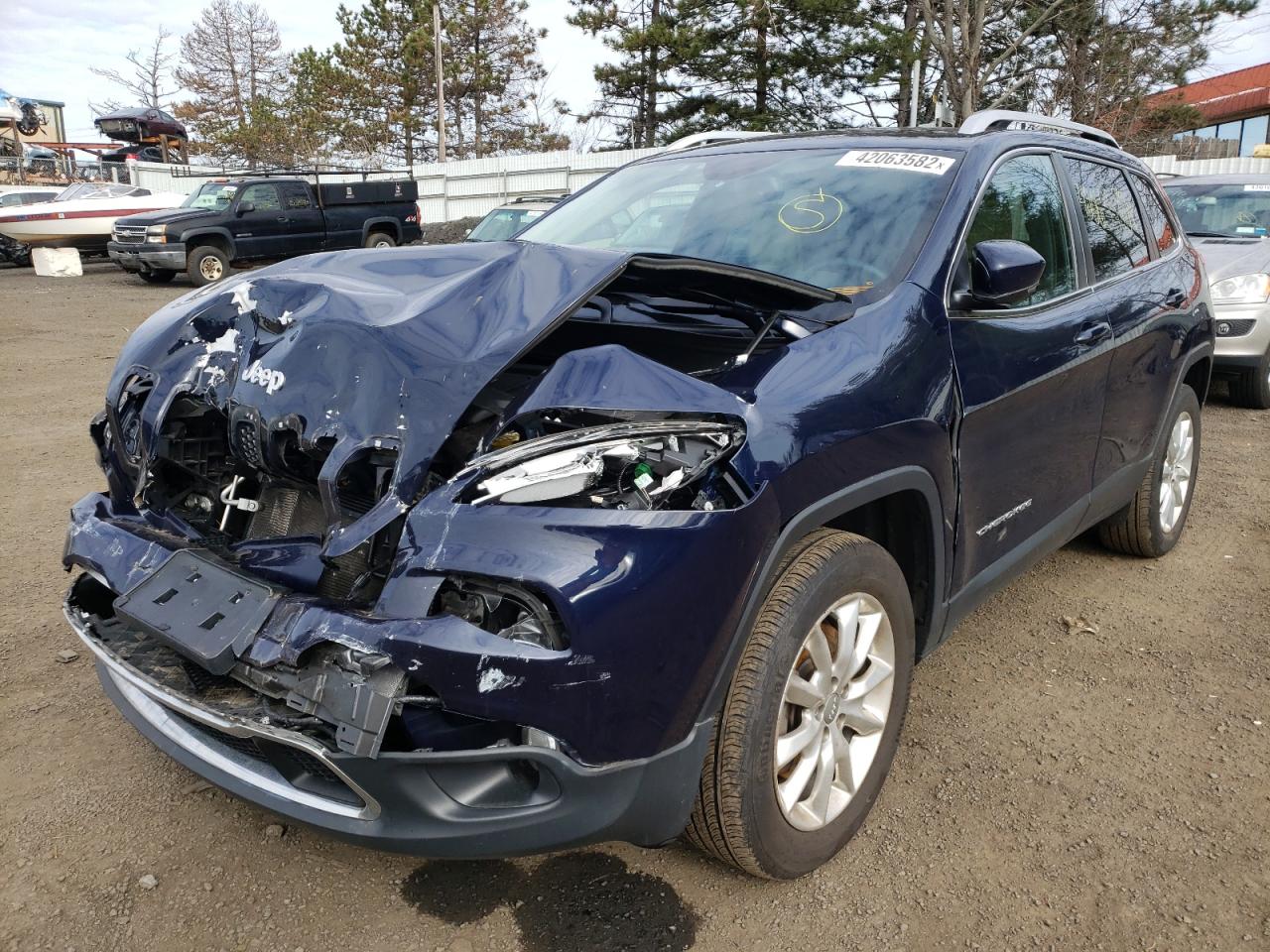 Photo 2 from auction – 2016 JEEP CHEROKEE L with VIN 1C4PJMDB5GW167038