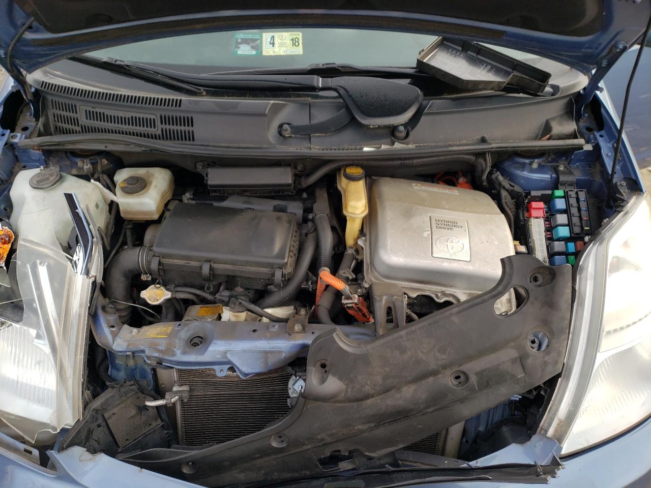 Photo 7 from auction – 2008 TOYOTA PRIUS with VIN JTDKB20U887810643