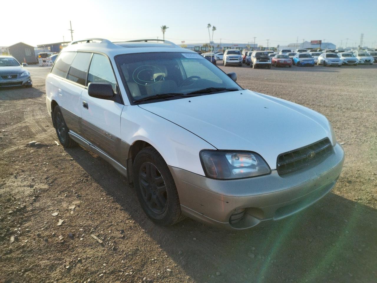 SUBARU LEGACY OUT 2000 with VIN 4S3BH6866Y6662347 - Photo from auction