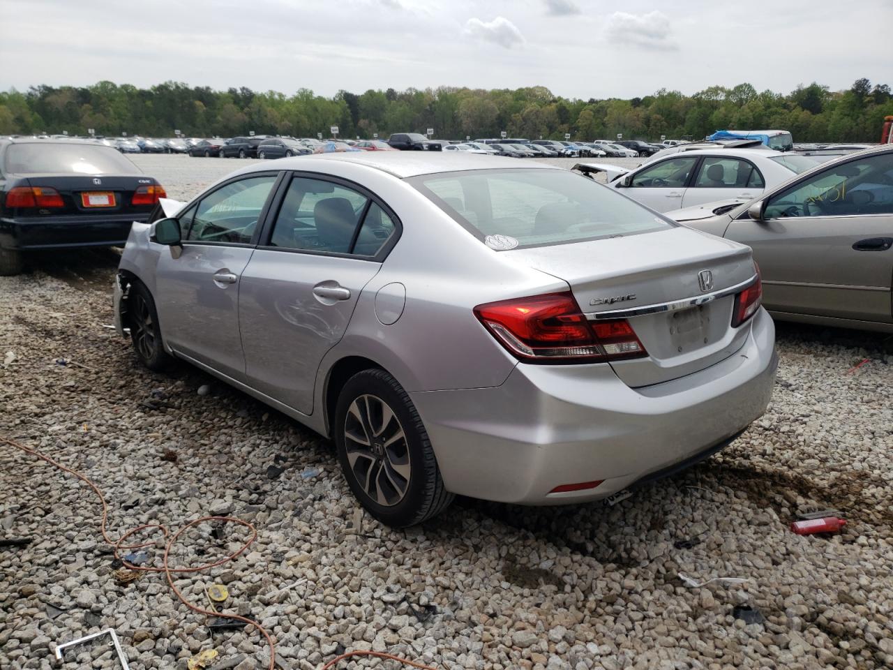 Photo 3 from auction – 2013 HONDA CIVIC EX with VIN 19XFB2F85DE060611