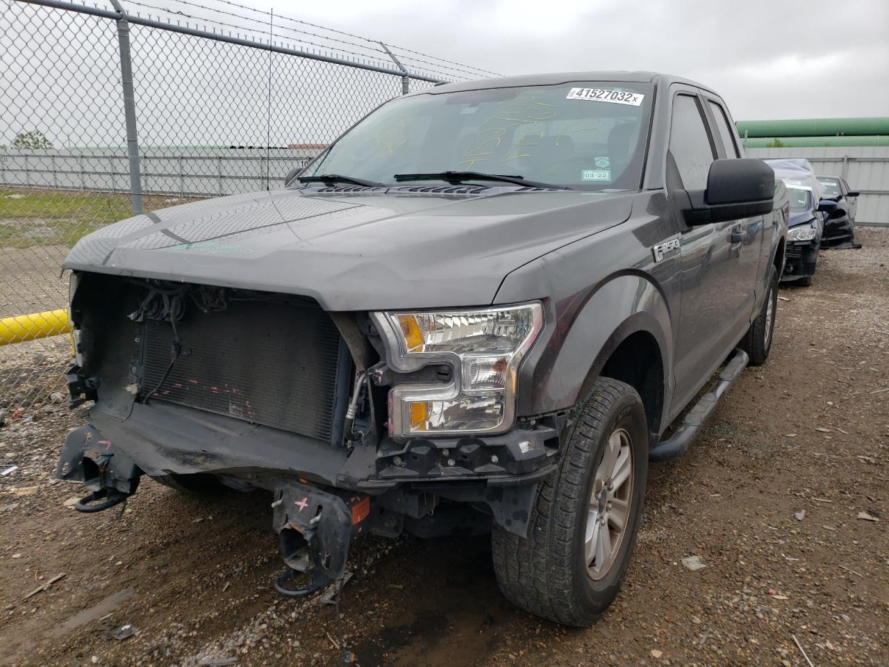 Photo 2 from auction – 2015 FORD F150 SUPER with VIN 1FTEX1C8XFKF15464