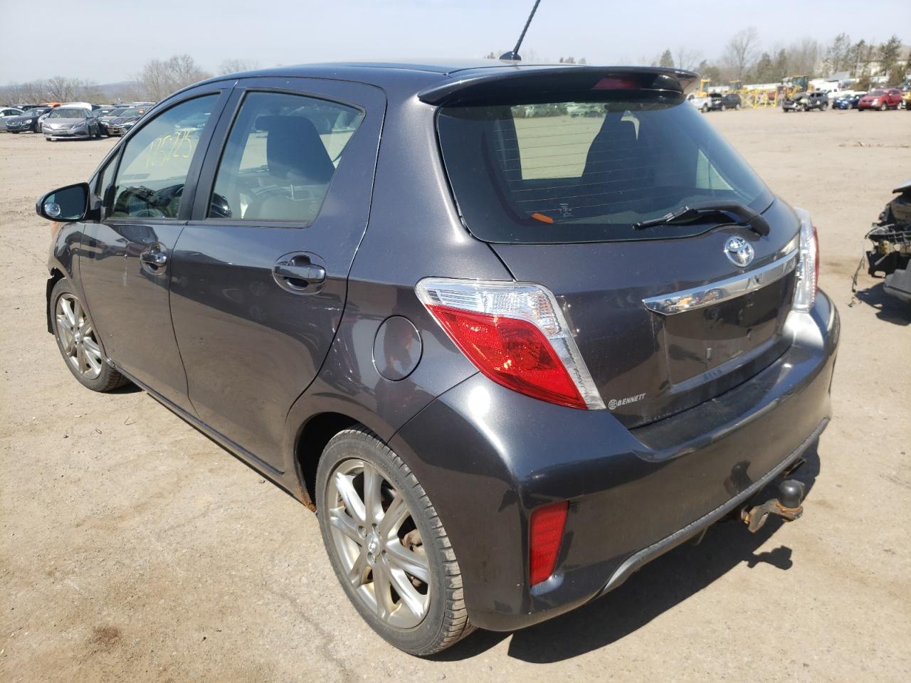 Photo 3 from auction – 2013 TOYOTA YARIS with VIN JTDKTUD31DD571474