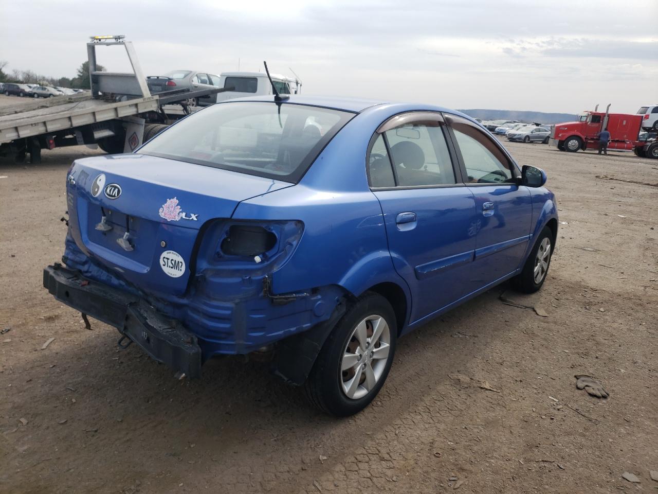 Photo 4 from auction – 2010 KIA RIO LX with VIN KNADH4A34A6635051