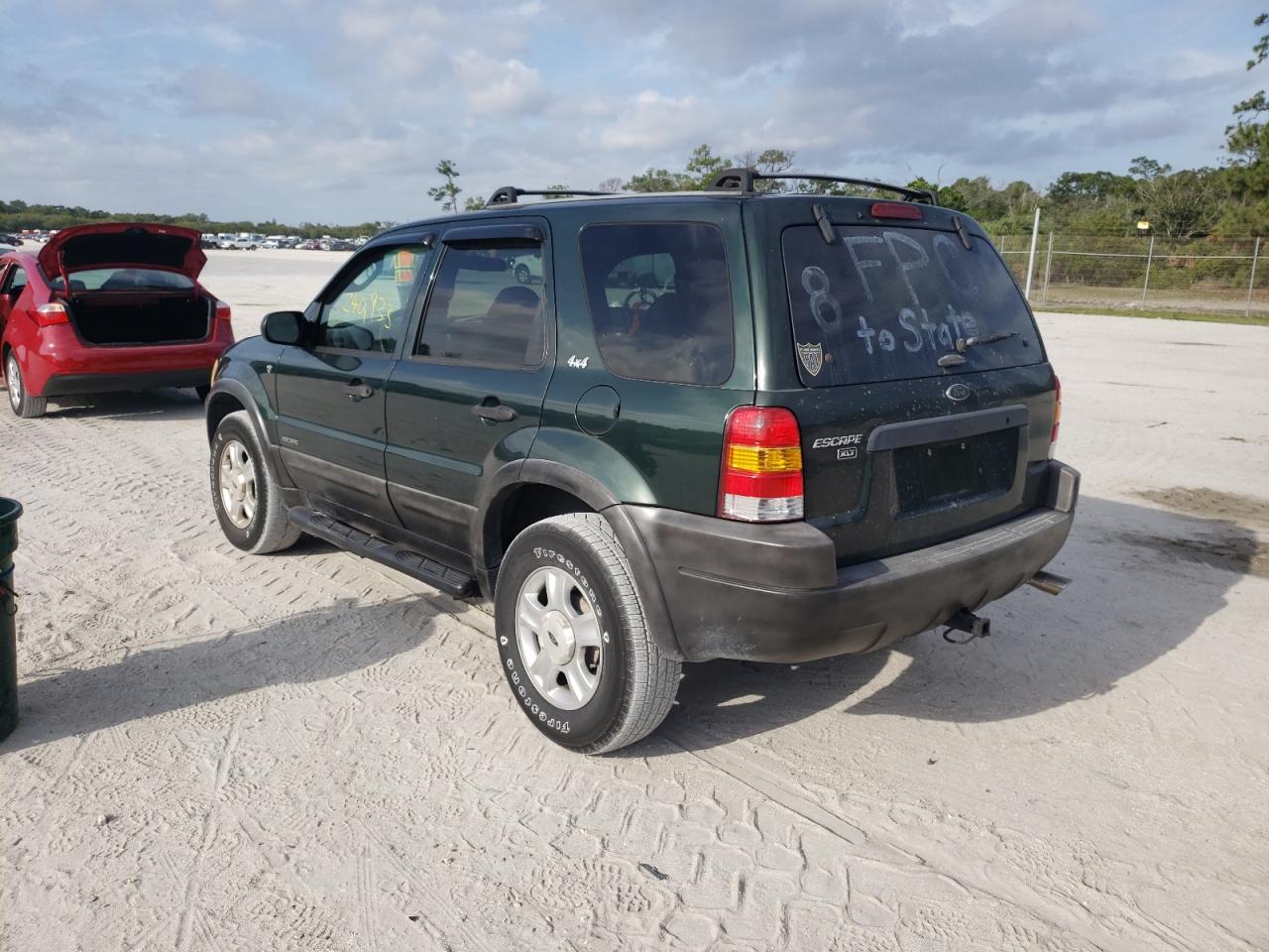 Photo 3 from auction – 2001 FORD ESCAPE XLT with VIN 1FMYU04101KE84344