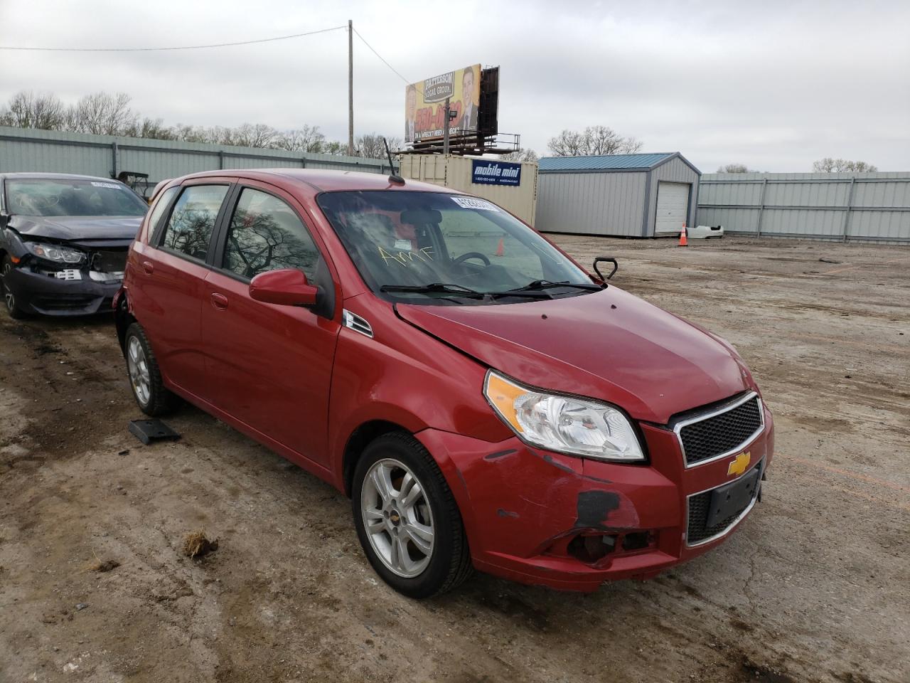 CHEVROLET AVEO LT 2011 con VIN KL1TG6DE0BB119859 - Foto de la subasta