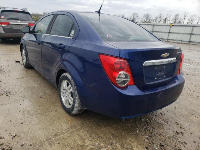 Photo 3 from auction – 2012 CHEVROLET SONIC LT with VIN 1G1JC5SH1C4221446