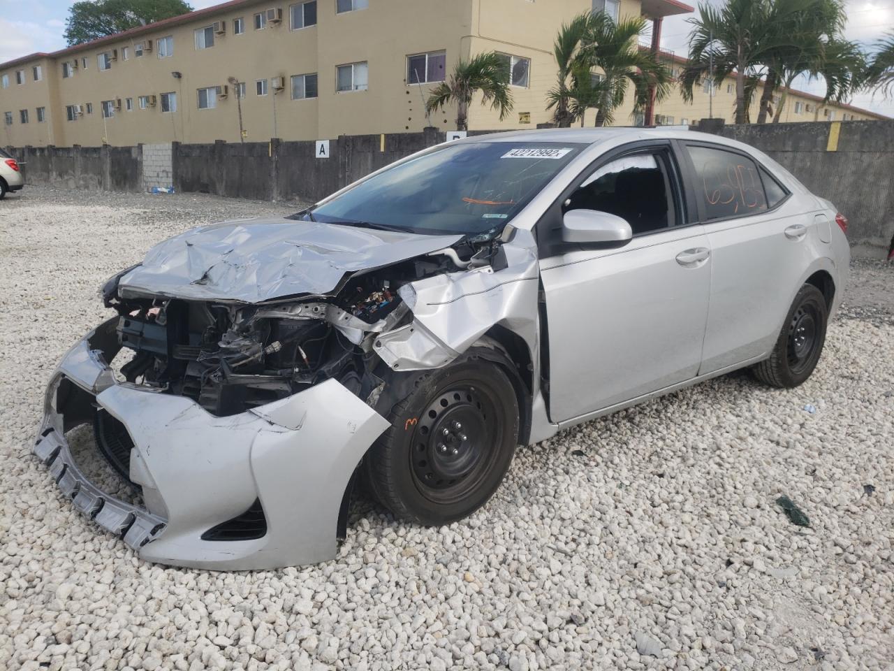 Photo 2 from auction – 2018 TOYOTA COROLLA L with VIN 2T1BURHEXJC030678