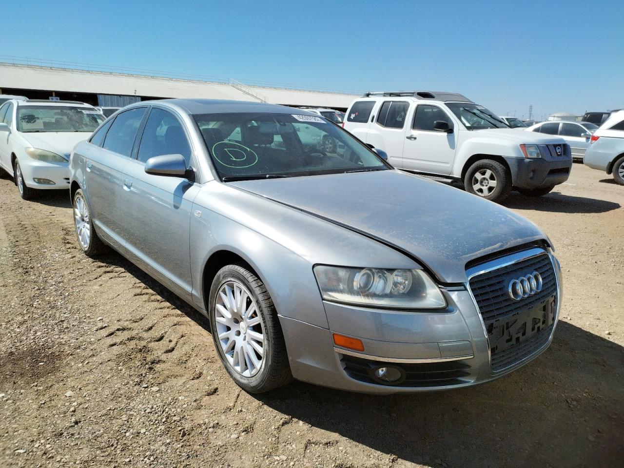 AUDI A6 2007 with VIN WAUAH74F97N024439 - Photo from auction
