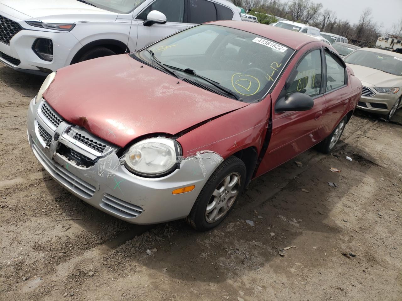 Photo 2 from auction – 2005 DODGE NEON SXT with VIN 1B3ES56C45D235131