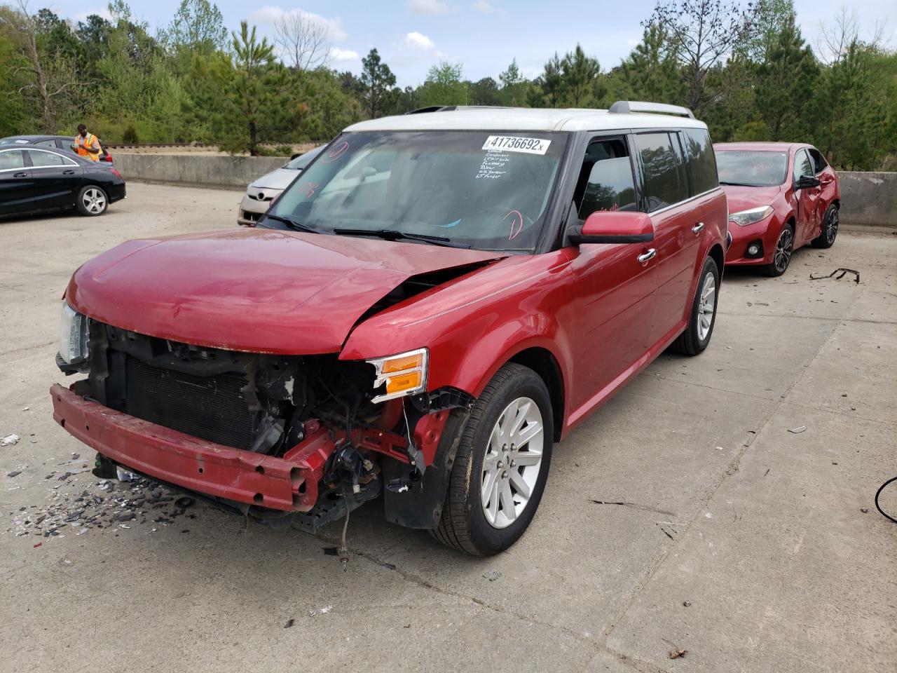 Photo 2 from auction – 2012 FORD FLEX SEL with VIN 2FMGK5CC0CBD11213