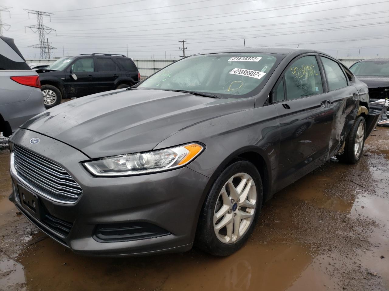 Photo 2 from auction – 2016 FORD FUSION SE with VIN 3FA6P0H75GR310247