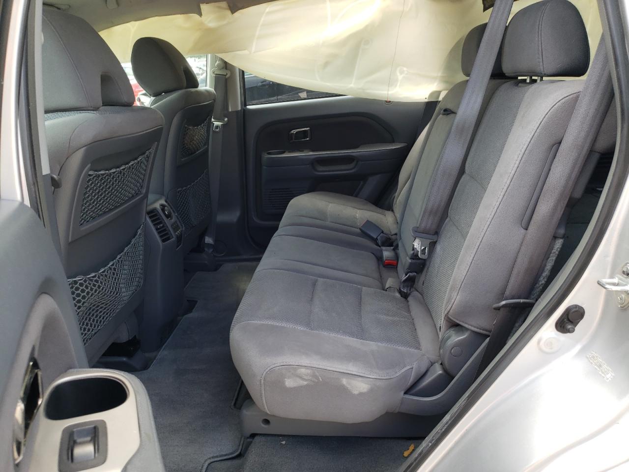 Photo 6 from auction – 2008 HONDA PILOT SE with VIN 5FNYF28338B021837