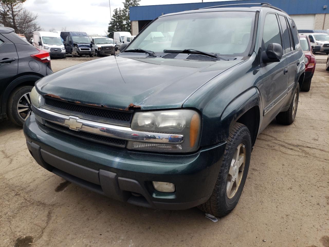 Photo 2 from auction – 2002 CHEVROLET TRAILBLAZE with VIN 1GNDT13S522461012