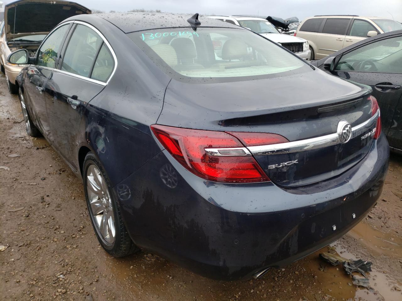 Photo 3 from auction – 2014 BUICK REGAL PREM with VIN 2G4GP5EX9E9217889