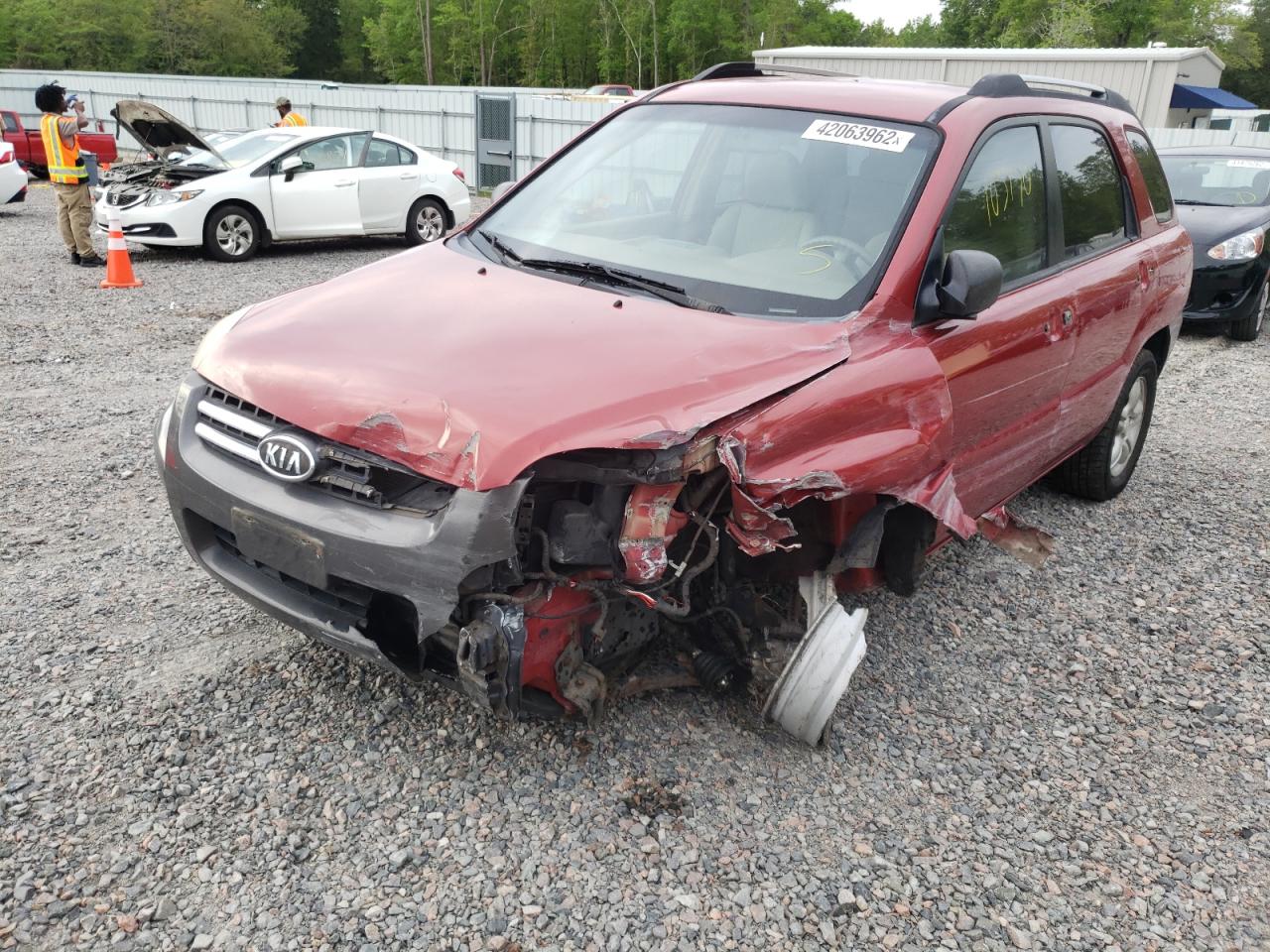 Photo 9 from auction – 2007 KIA SPORTAGE E with VIN KNDJF723377418282