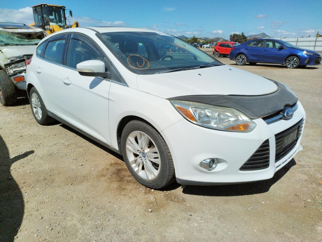 FORD FOCUS SEL 2012 with VIN 1FAHP3M24CL374289 - Photo from auction