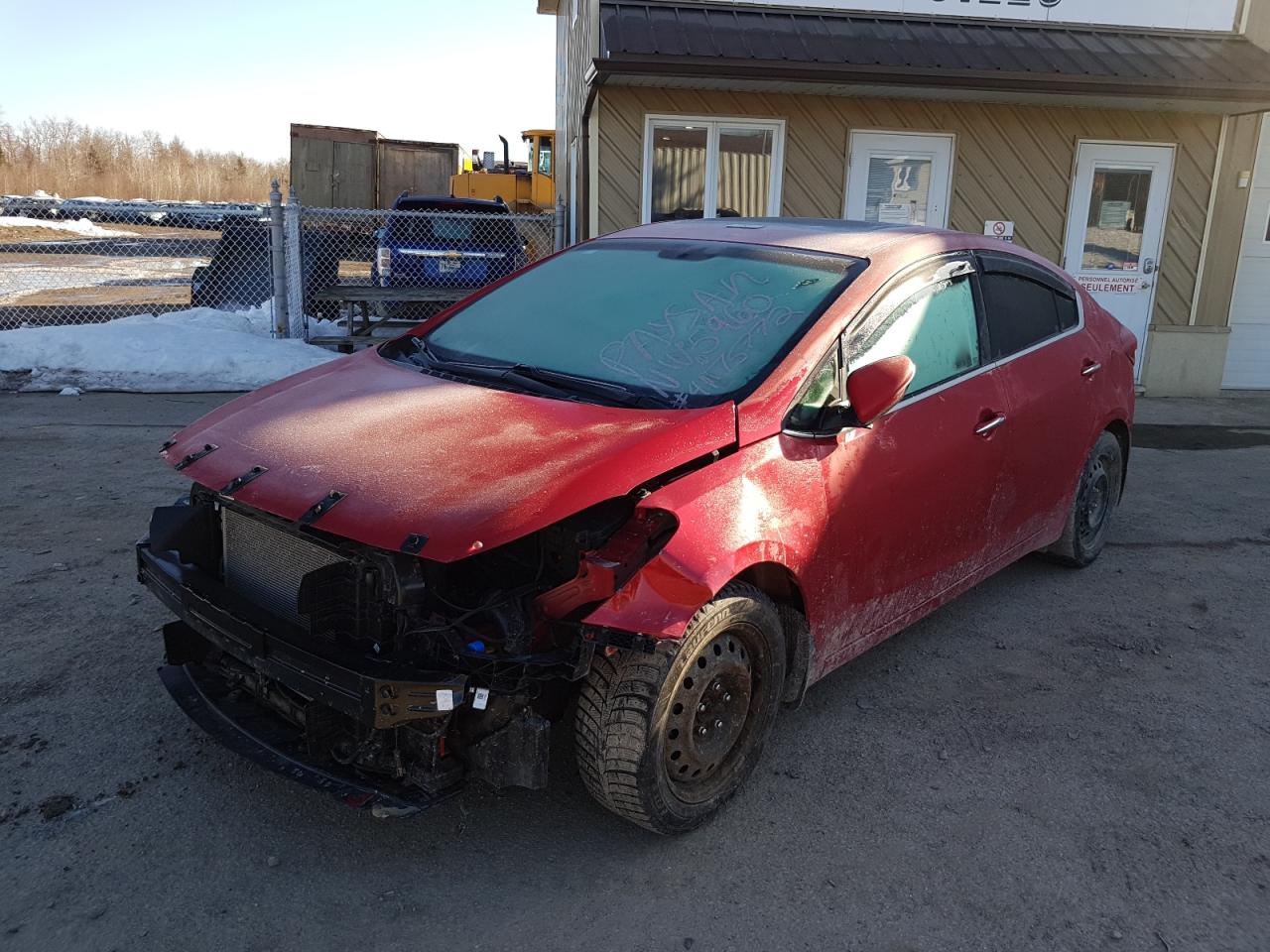 Photo 2 from auction – 2017 KIA FORTE EX with VIN 3KPFL4A87HE035960