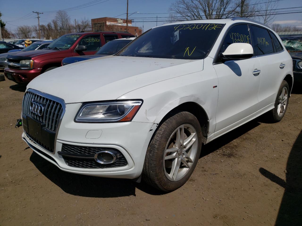 Photo 2 from auction – 2016 AUDI Q5 PREMIUM with VIN WA1D7AFP9GA100572