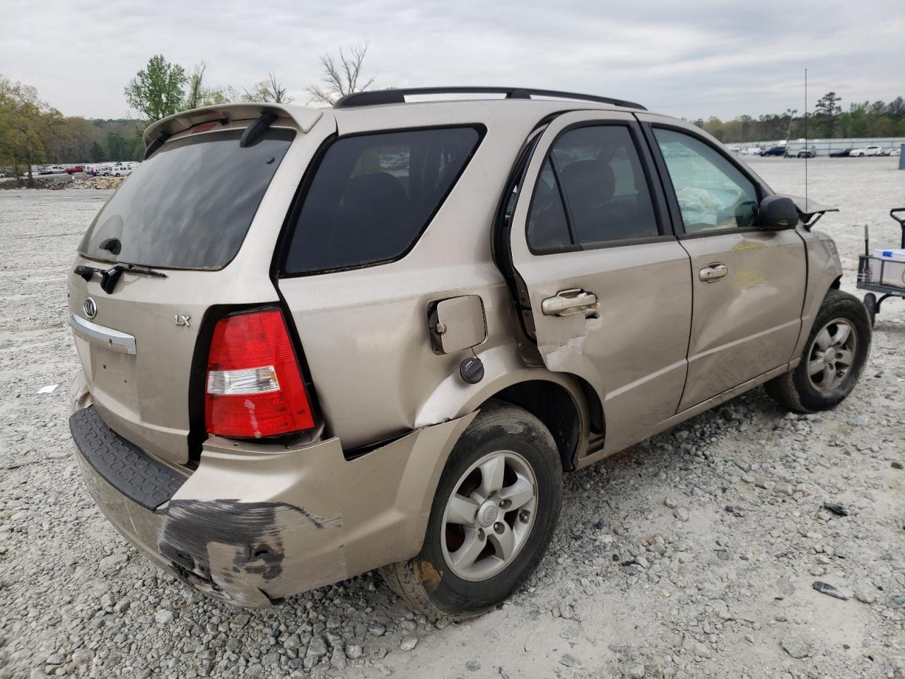 Photo 4 from auction – 2008 KIA SORENTO EX with VIN KNDJD735685844809