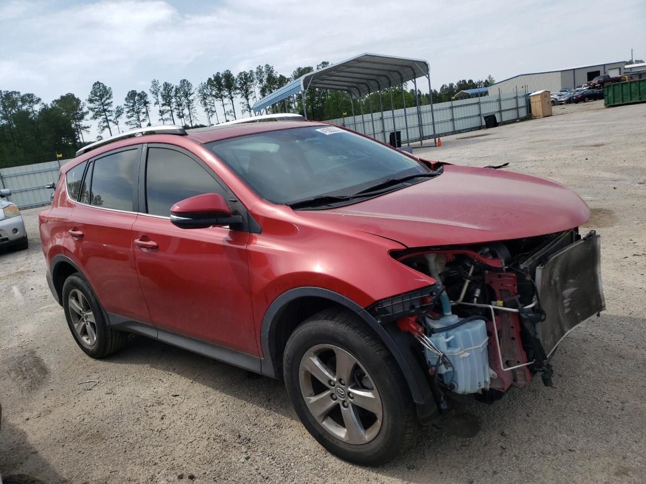 TOYOTA RAV4 XLE 2015 with VIN JTMWFREV1FD051266 - Photo from auction