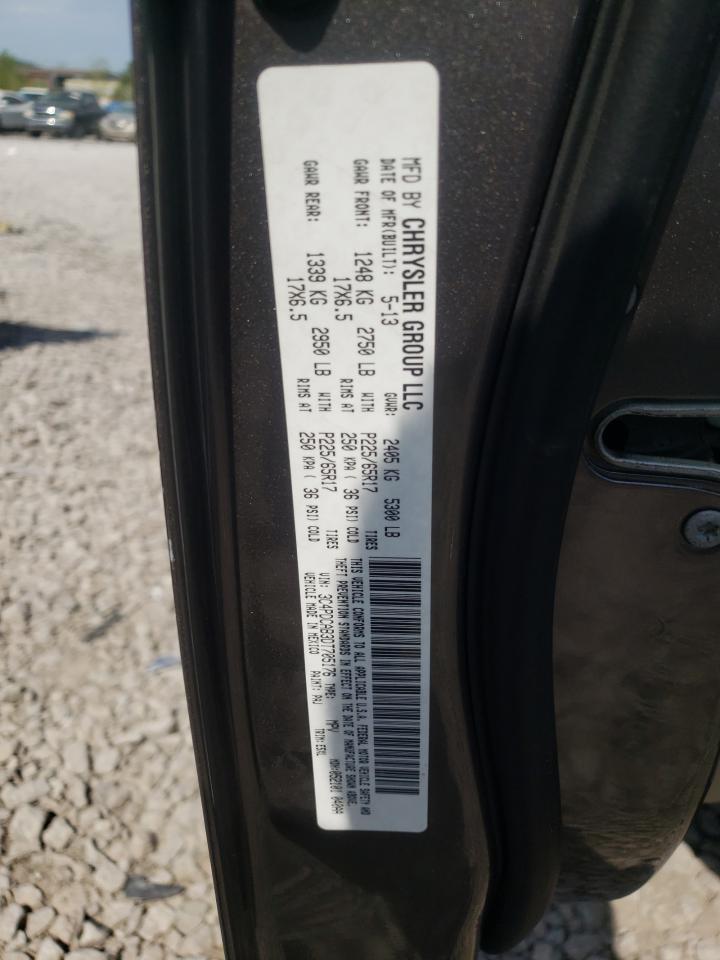 Photo 10 from auction – 2013 DODGE JOURNEY SE with VIN 3C4PDCAB3DT705176