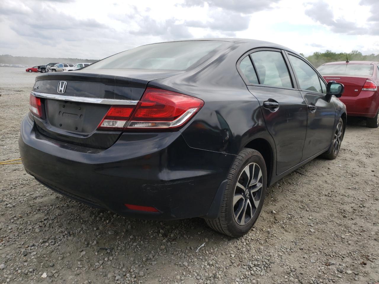 Photo 4 from auction – 2015 HONDA CIVIC EX with VIN 19XFB2F8XFE062163