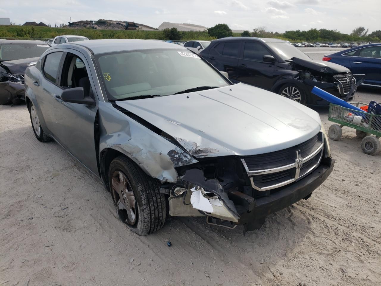 Photo 1 from auction – 2008 DODGE AVENGER SE with VIN 1B3LC46K58N136418