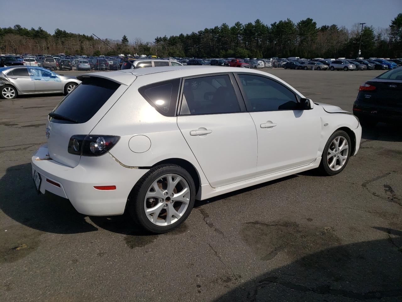Photo 4 from auction – 2008 MAZDA 3 HATCHBAC with VIN JM1BK344681820154