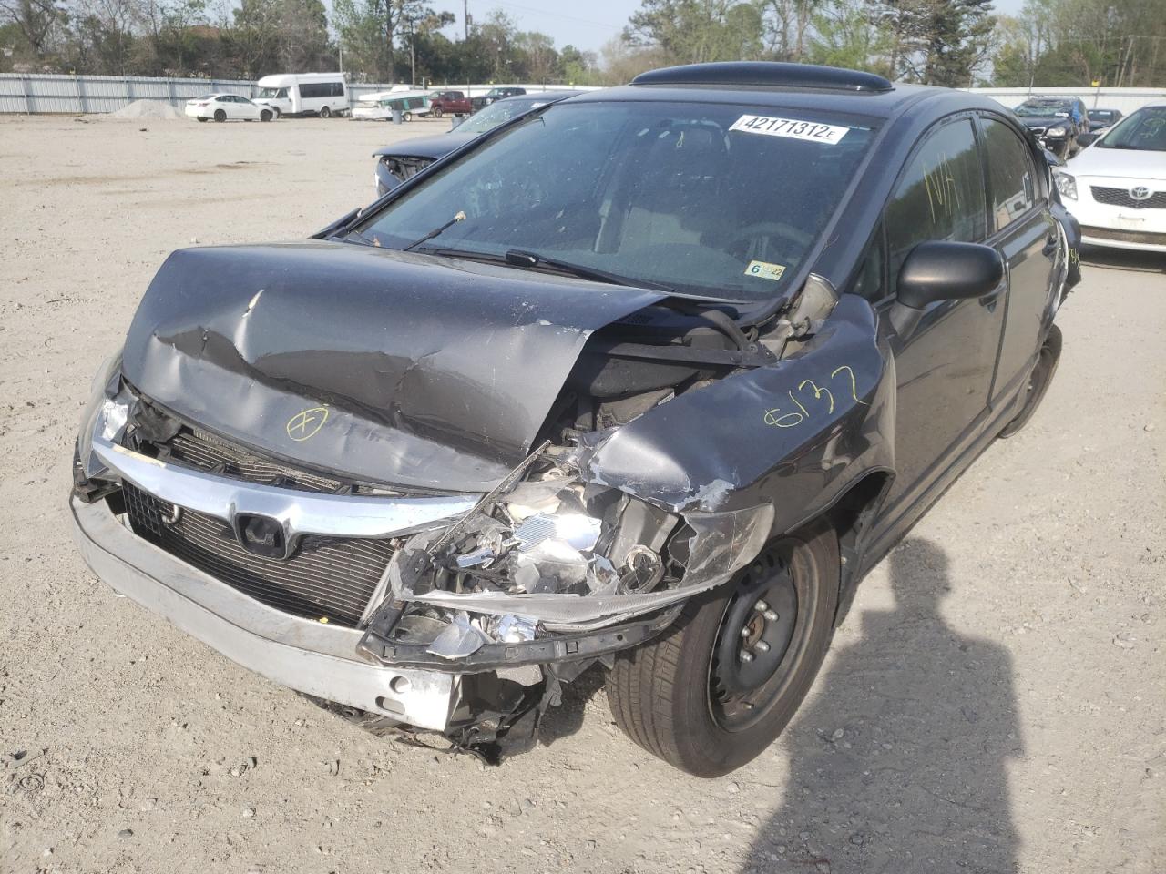 Photo 2 from auction – 2011 HONDA CIVIC VP with VIN 2HGFA1F36BH502607