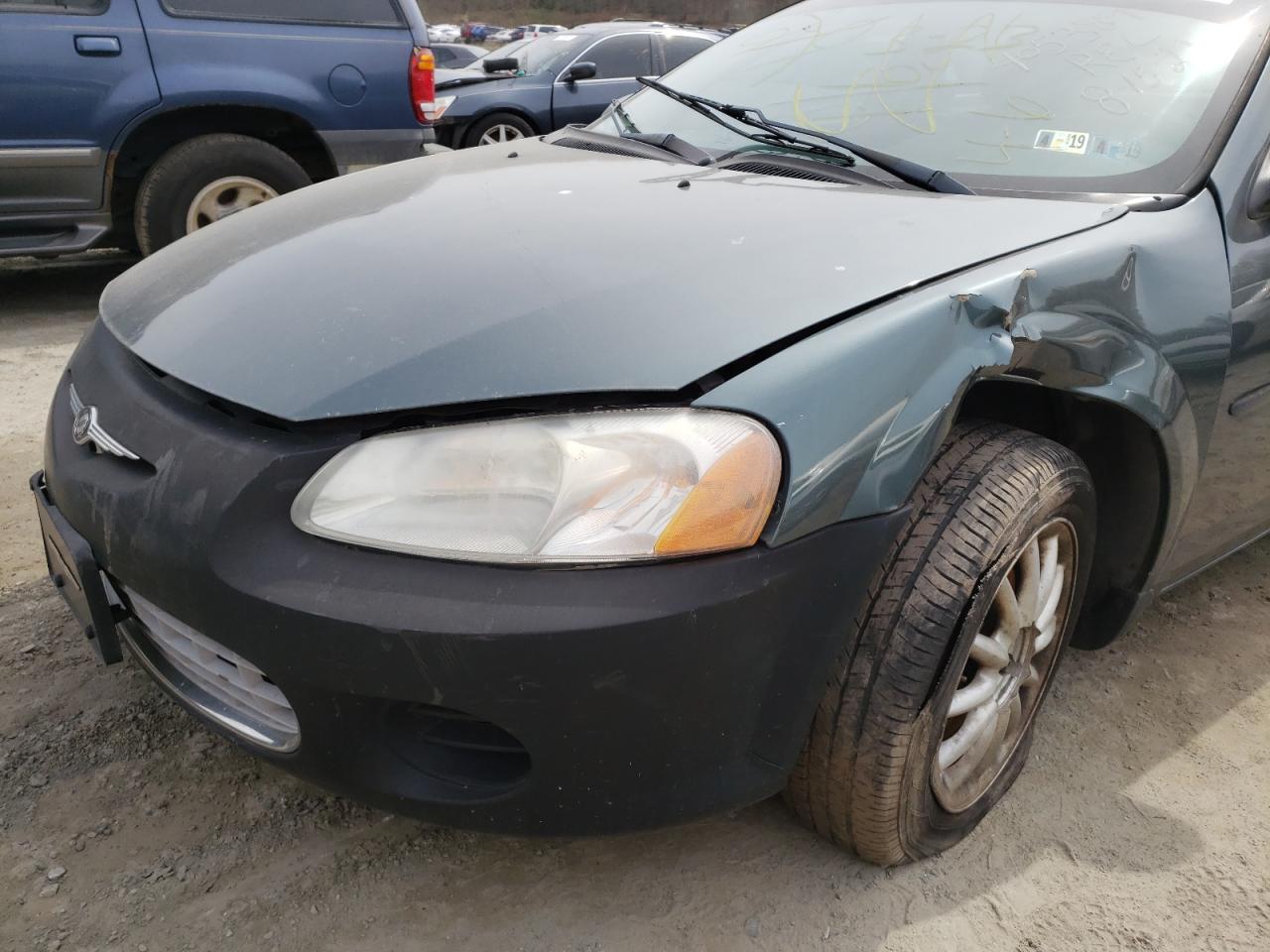Photo 9 from auction – 2002 CHRYSLER SEBRING LX with VIN 1C3EL46R72N264840