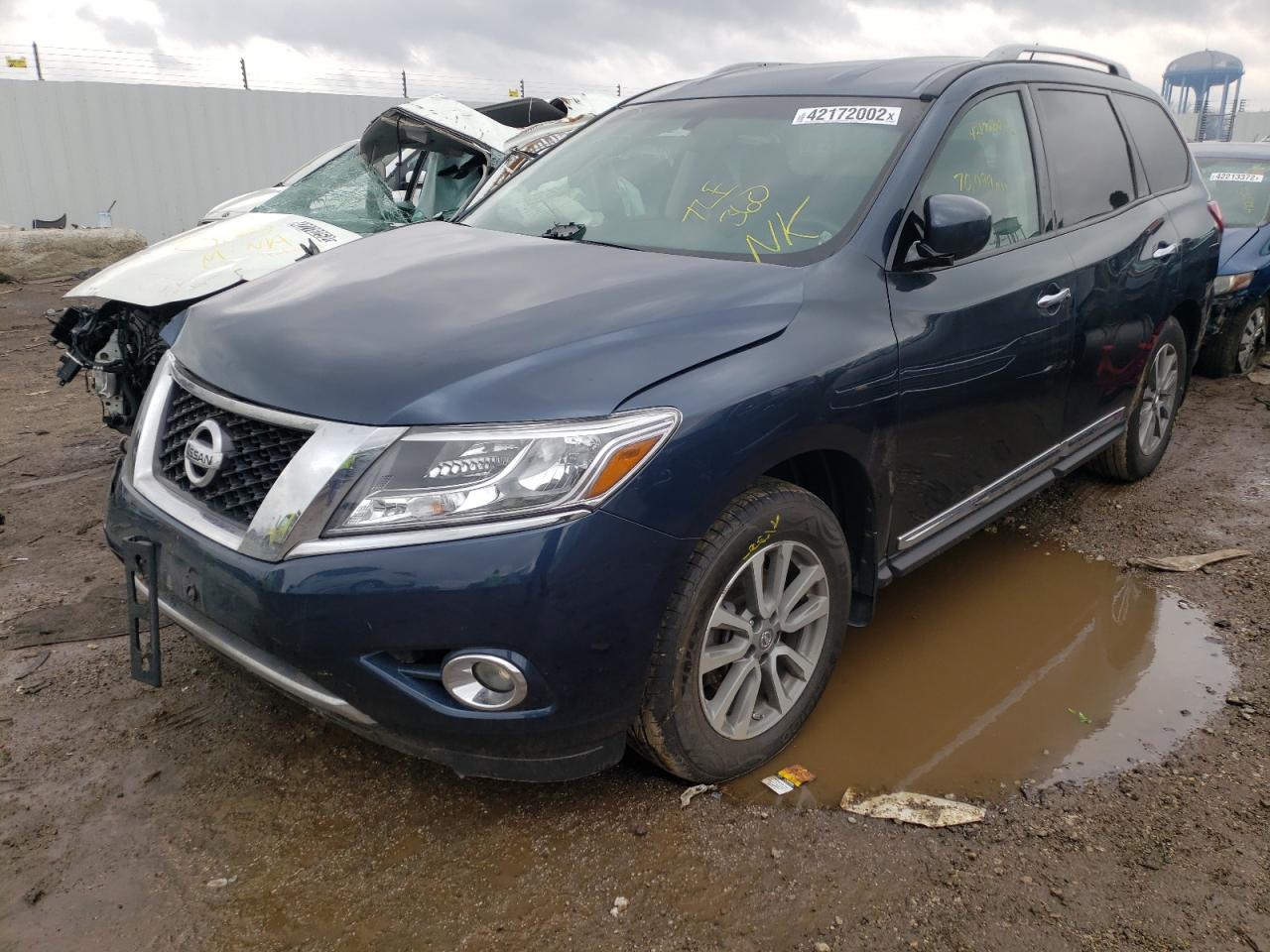 Photo 2 from auction – 2013 NISSAN PATHFINDER with VIN 5N1AR2MM1DC679960