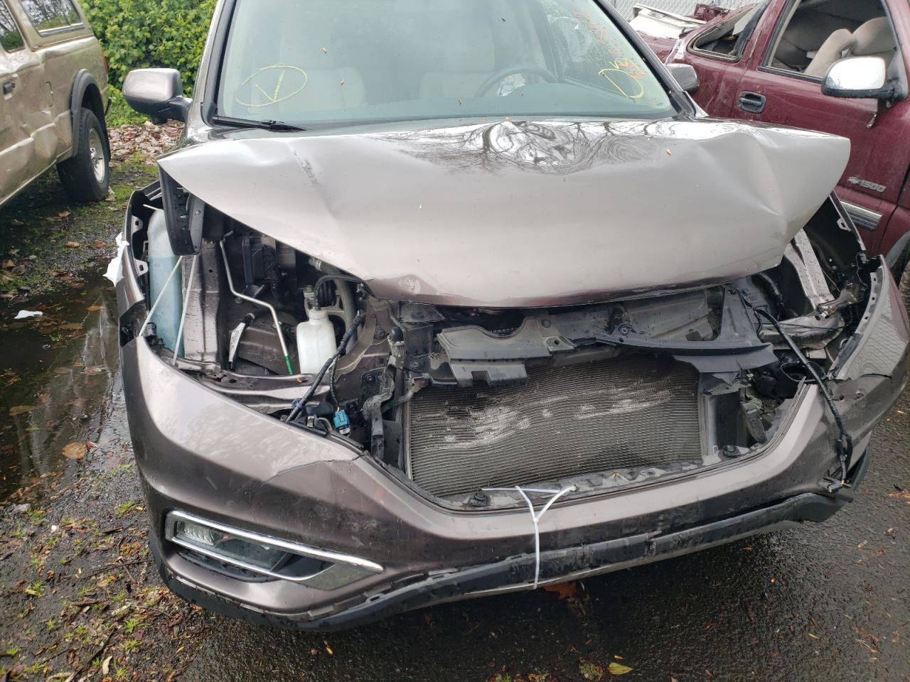 Photo 9 from auction – 2015 HONDA CR-V EX with VIN 2HKRM4H58FH685735