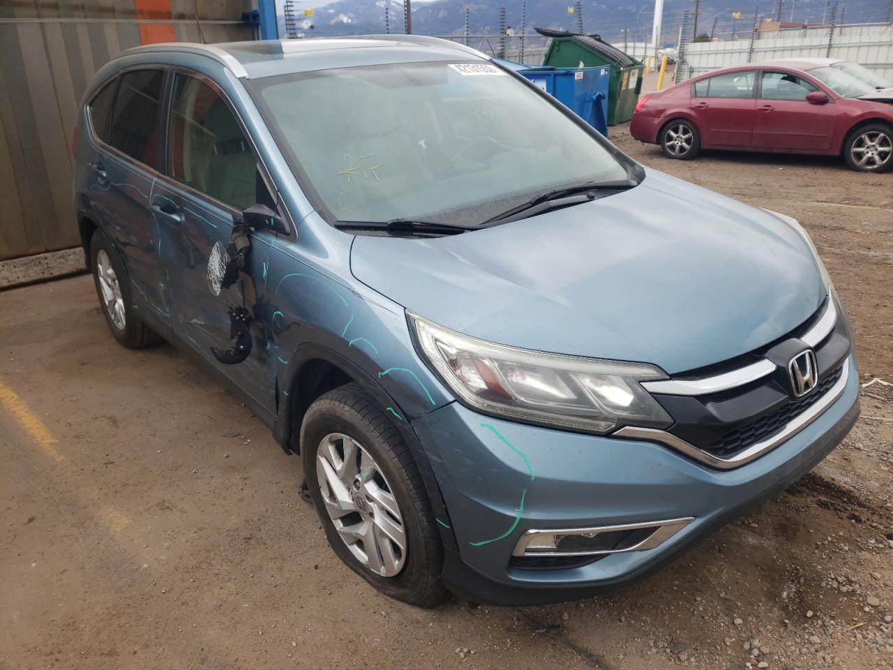 Photo 1 from auction – 2015 HONDA CR-V EXL with VIN 2HKRM4H79FH686555
