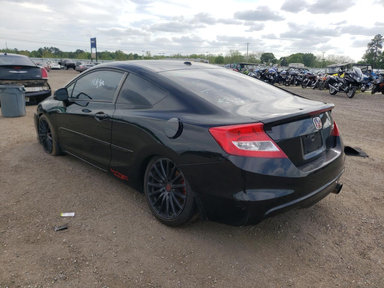 Photo 3 from auction – 2012 HONDA CIVIC SI with VIN 2HGFG4A59CH709079