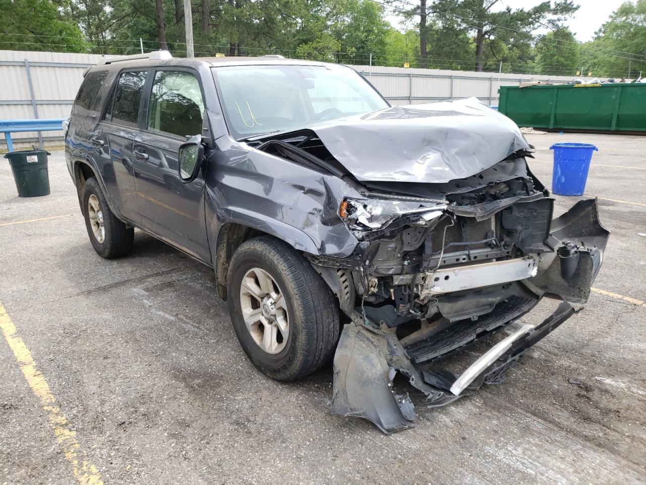 TOYOTA 4RUNNER SR 2016 with VIN JTEZU5JR2G5135169 - Photo from auction