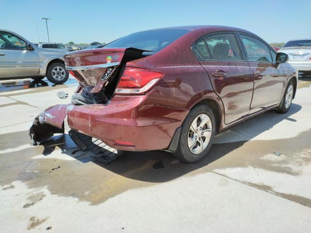 Photo 4 from auction – 2013 HONDA CIVIC with VIN 2HGFB2F5XDH567175