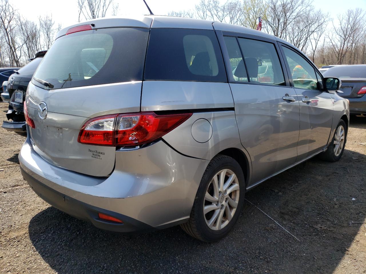 Photo 4 from auction – 2012 MAZDA 5 with VIN JM1CW2BL9C0144584