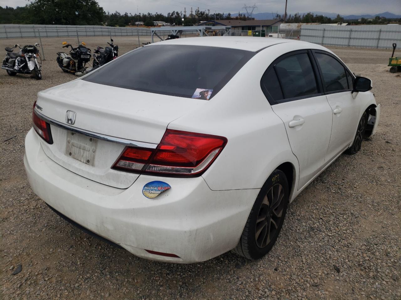 Photo 4 from auction – 2013 HONDA CIVIC EX with VIN 19XFB2F88DE273617