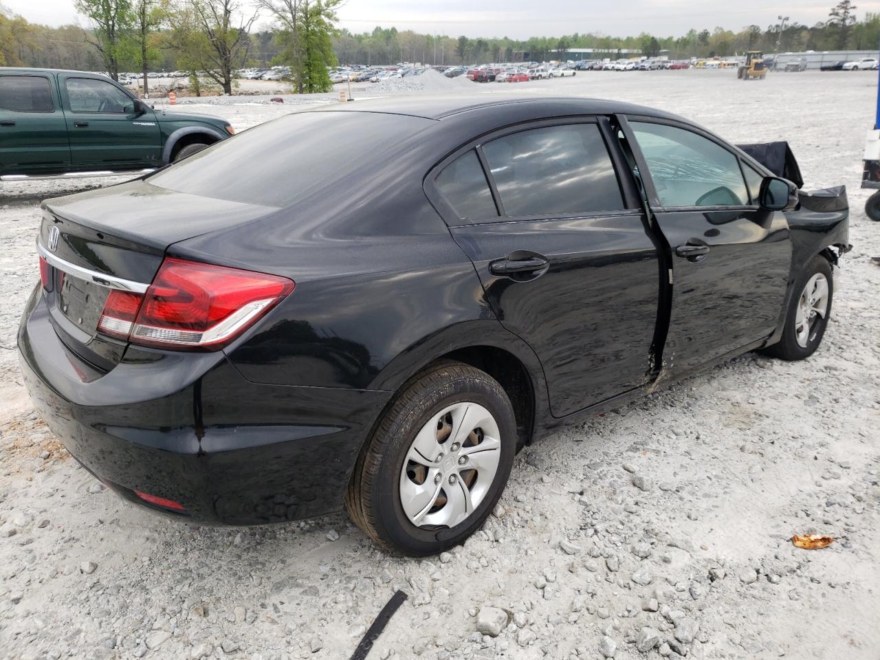 Photo 4 from auction – 2013 HONDA CIVIC LX with VIN 19XFB2F50DE211473