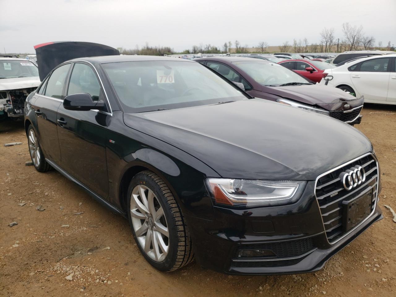 AUDI A4 PREMIUM 2014 with VIN WAUBFAFL2EN016397 - Photo from auction
