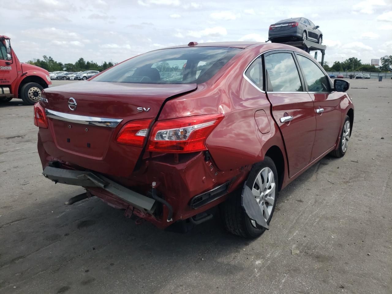 Photo 4 from auction – 2017 NISSAN SENTRA S with VIN 3N1AB7AP3HY313275
